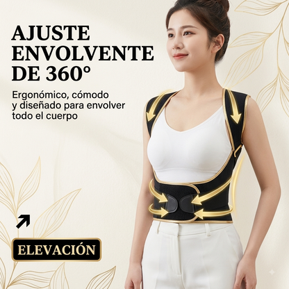 Corrector De Postura Ajustable - Soporte Lumbar Y De Espalda Para Hombre Y Mujer