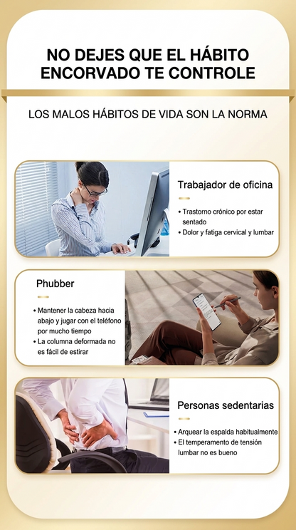 Corrector De Postura Ajustable - Soporte Lumbar Y De Espalda Para Hombre Y Mujer